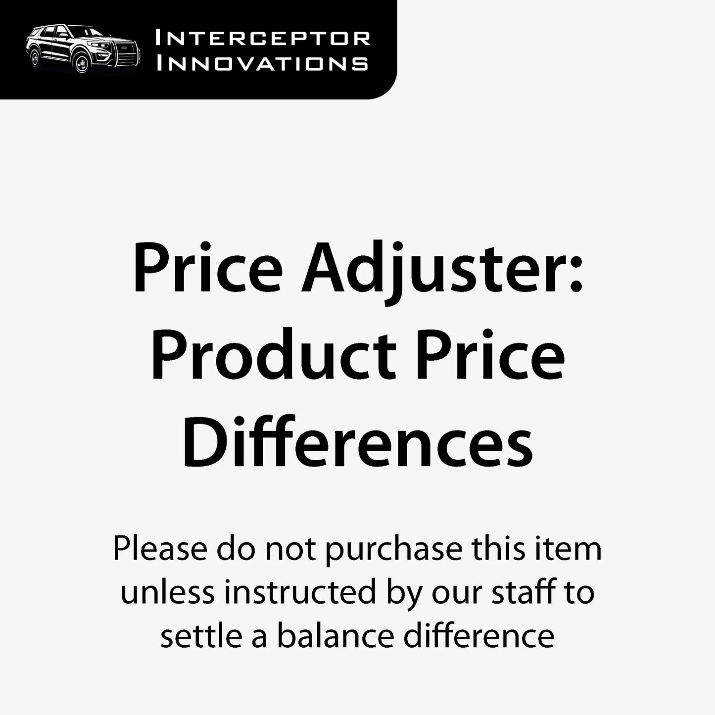 Price Adjustment (CAD)