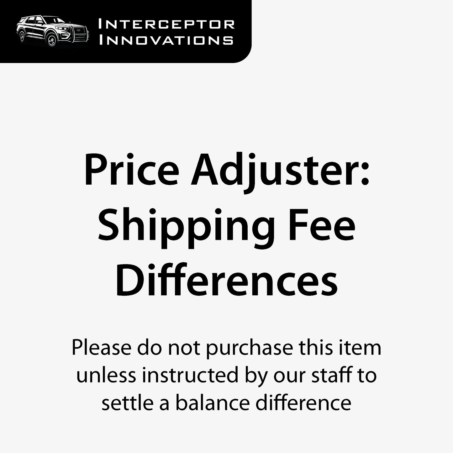 Price Adjustment (CAD)