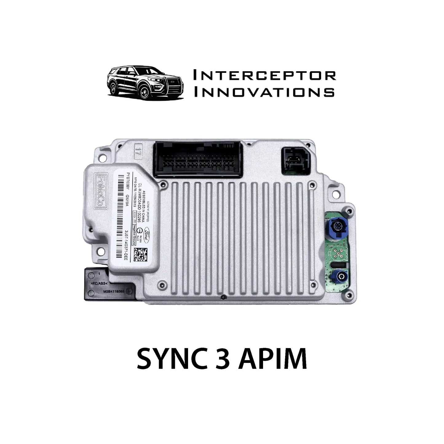 Genuine Ford SYNC 3 APIM Module, Software Version: SYNC 3.4