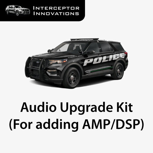 Audio Upgrade Kit for 2020+ Ford Explorer & Police Interceptor Utility