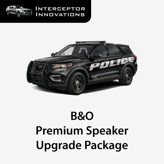 B&O Premium Speaker Upgrade Package for 2020-2024 Ford Explorer & Police Interceptor Utility