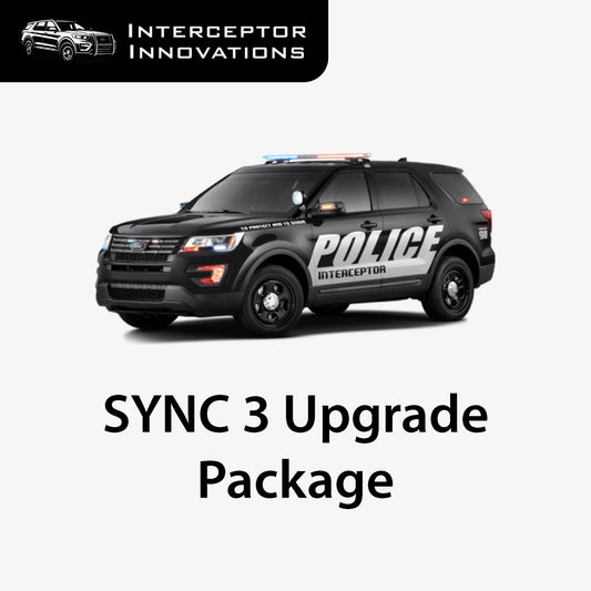 SYNC 3 Upgrade Package for 2016-2019 Ford Police Interceptor Utility